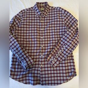J.Crew Secrete Wash Button Down Shirt Classic Fit
